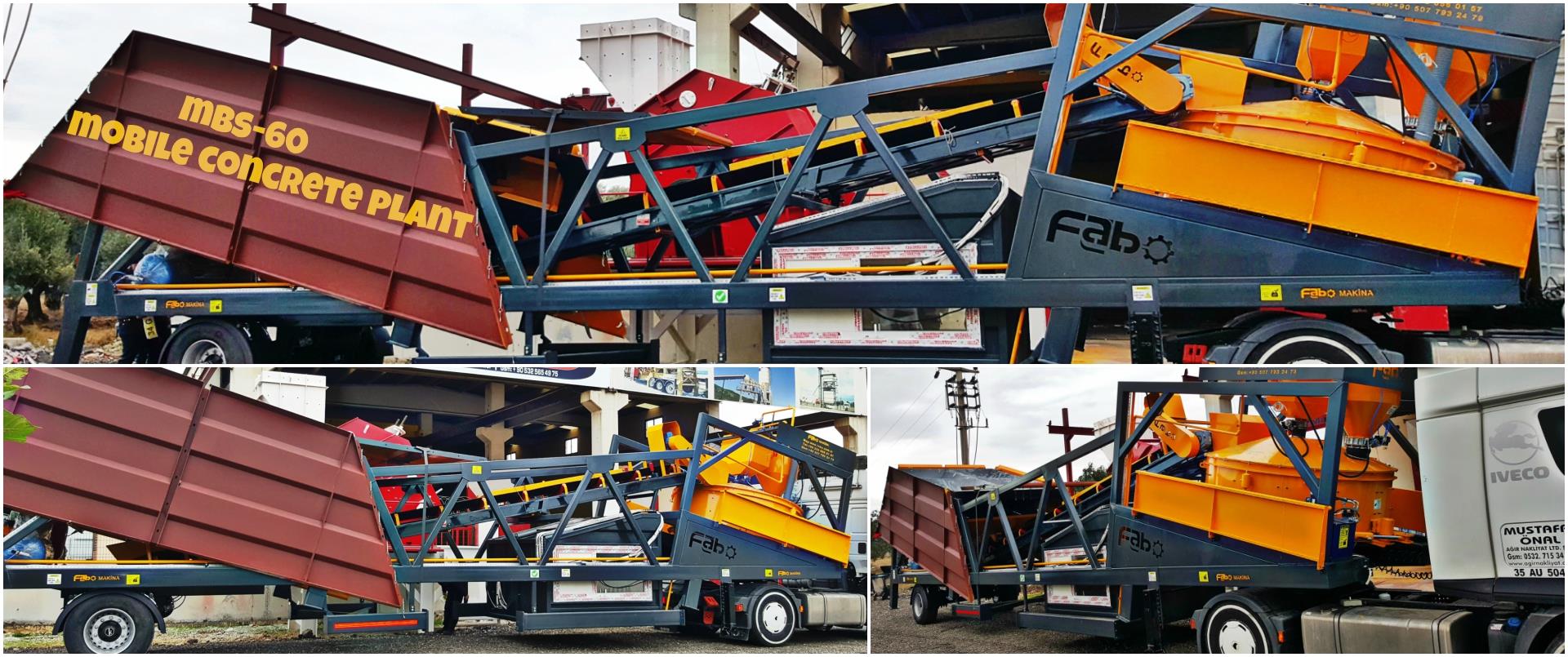 Mobile Concrete Batching Plant