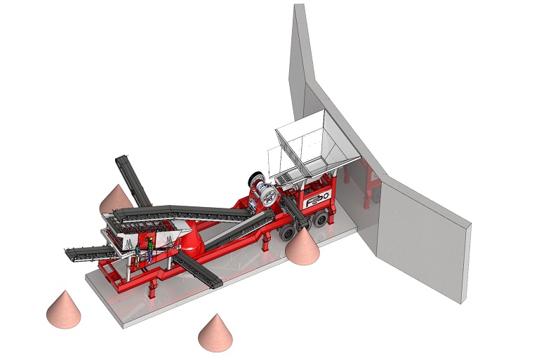 Mobile Hard Stone Crushing Plants
